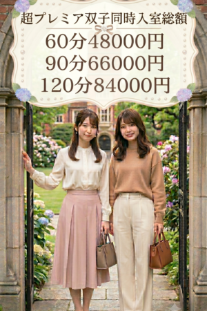 🔷みれあ・💎みれい⭐️双子同時入室コース