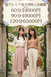🔷みれあ・💎みれい⭐️双子同時入室コース